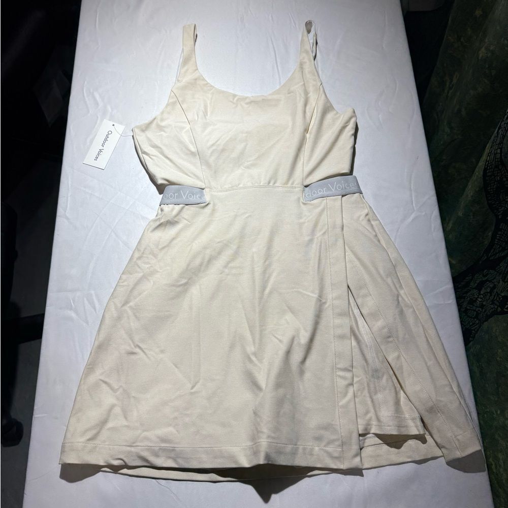 Outdoor Voices Cream Court Athletic Dress - Picture 4 of 10